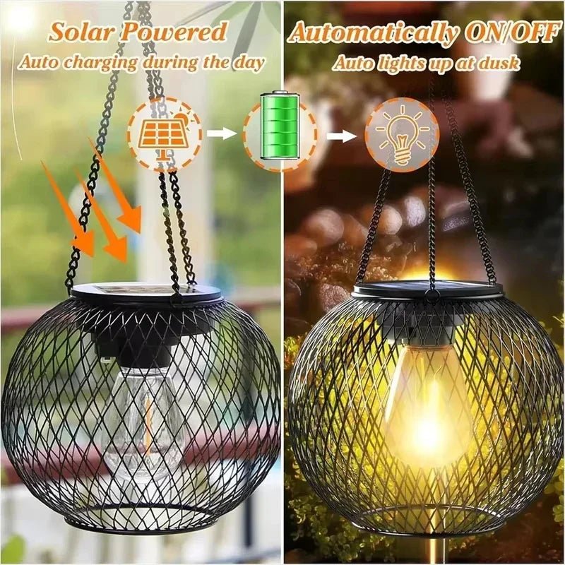 Solar Lights for Outside Decorative Outdoor Hanging Lights Waterproof - Image 2