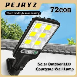 Solar Outdoor LED Wall Lamp With Motion Sensor