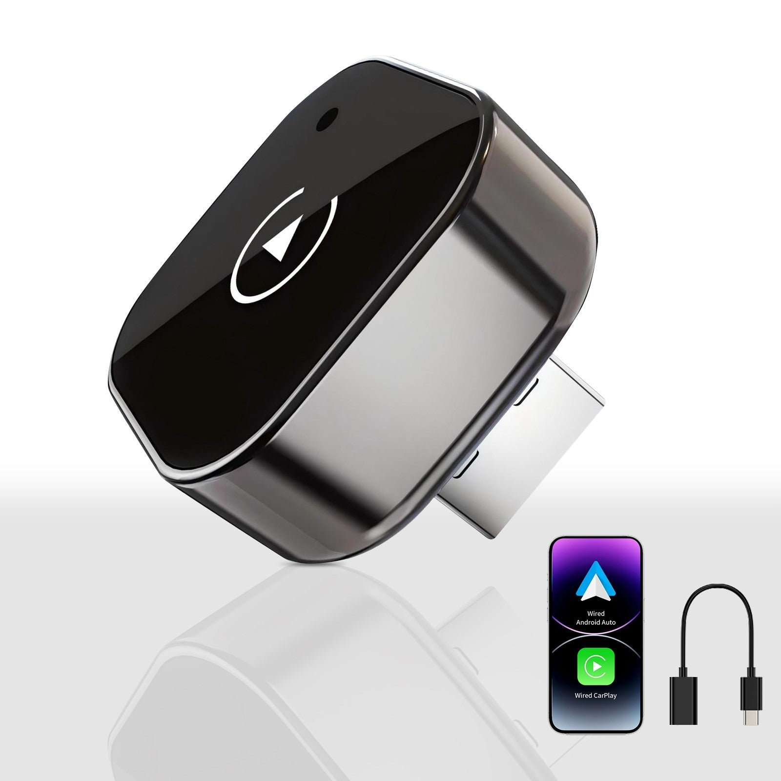 Pionray 2 in 1 Wireless CarPlay & Android Auto Adapter - Image 4
